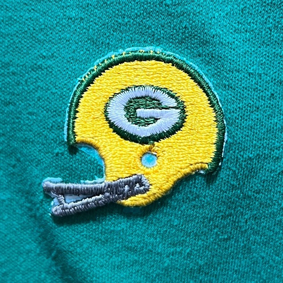 Women’s XL Super Vintage Green Bay Packers Embroidered Helmet Logo 7 Turtleneck - Picture 3 of 5